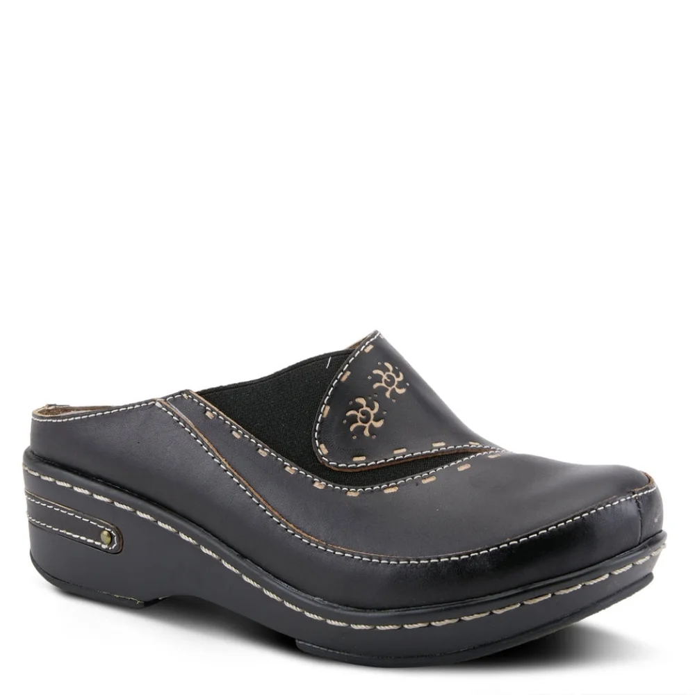 L'Artiste by Spring Step Chino Women's Clogs 10.5